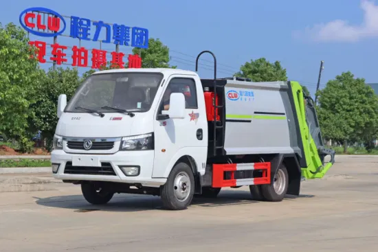 Chine Marque Refuser Compression Collecte des ordures Camion de transport Transfert des ordures Élimination Recyclage Gestion des déchets Camion à ordures