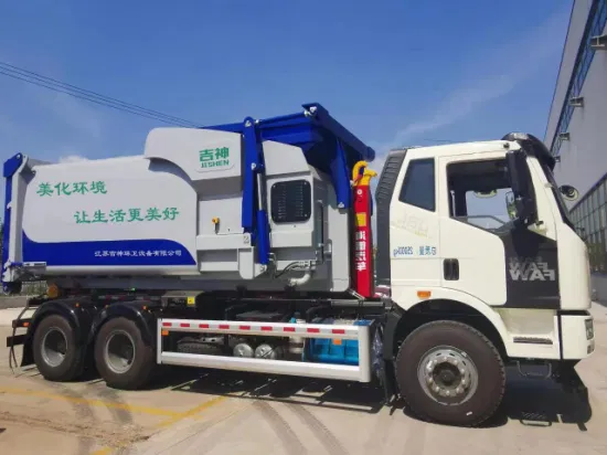 Chine Vente chaude nouveau camion de transport de déchets compressés de collecte de déchets de transfert de déchets de 24 M³