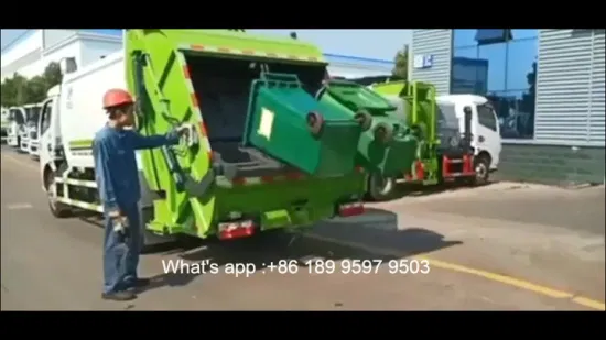 Dongfeng 6*4 camion de transfert de déchets de collecte des déchets Dustcart